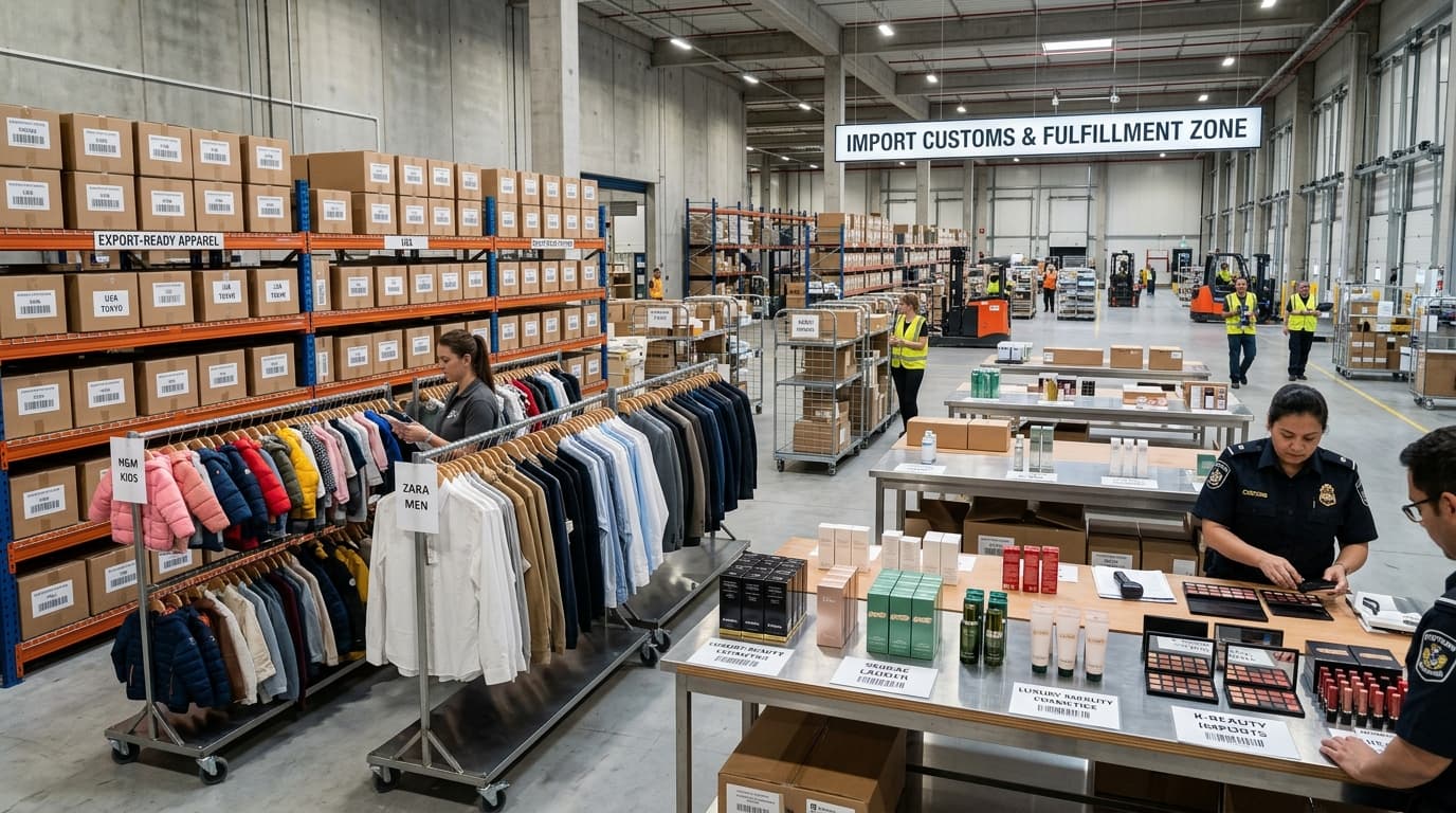 Importing Kids Wear, Mens Wear, Undergarments and Cosmetics from China to India